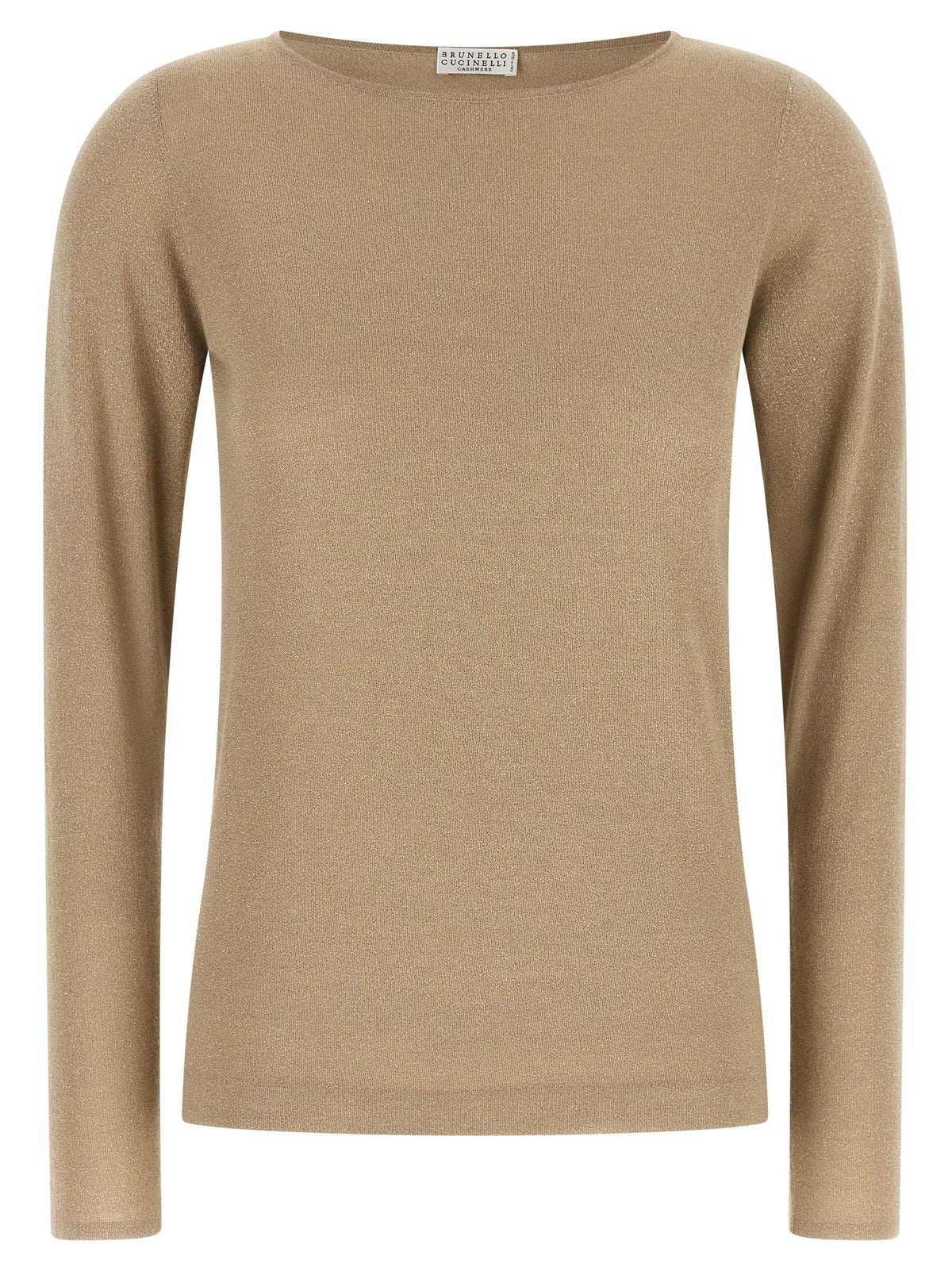 Cardigan Brunello Cucinelli en cachemire beige