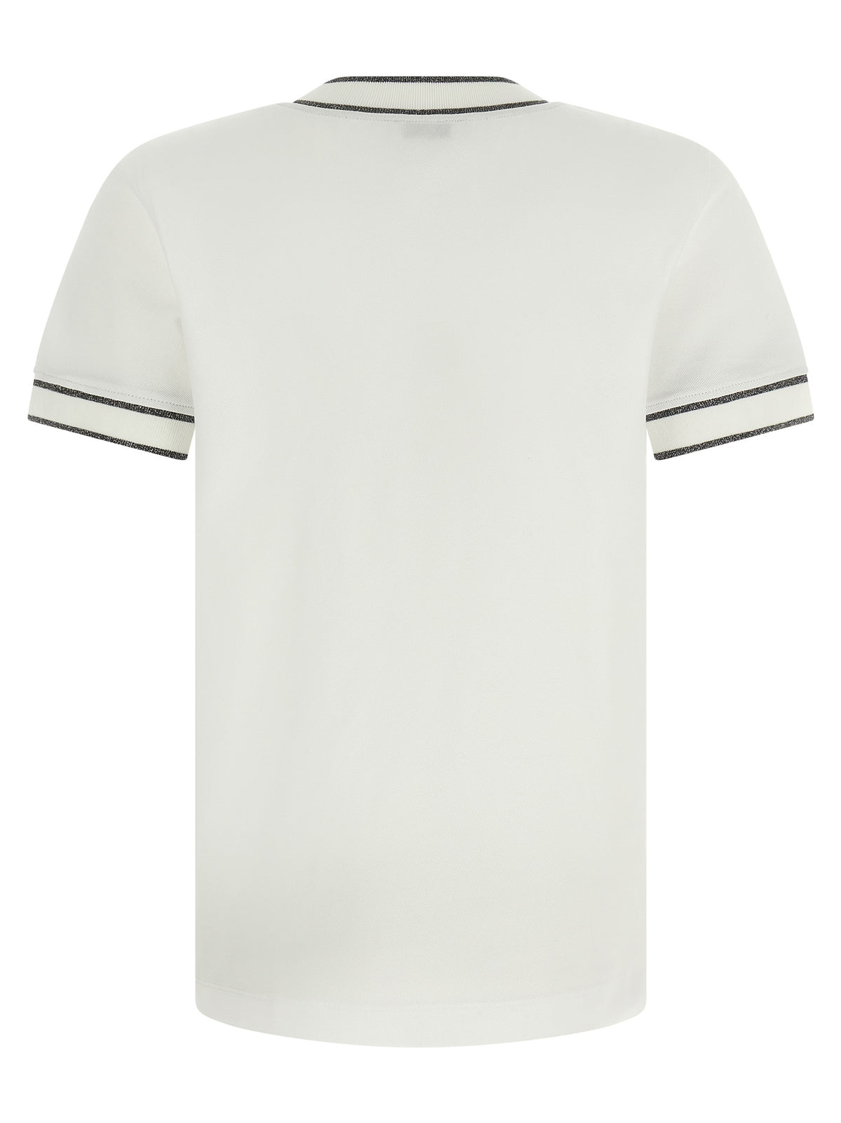 T-shirt en coton blanc Brunello Cucinelli