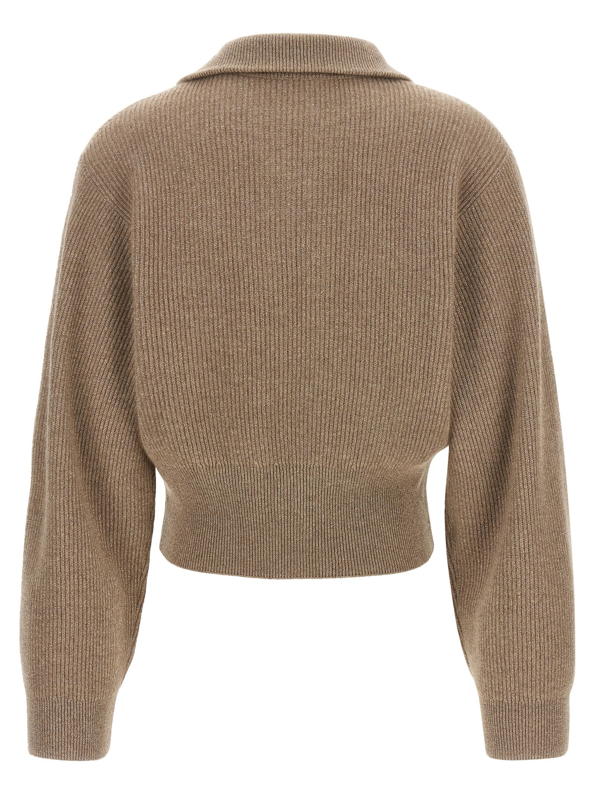 Brunello Cucinelli Cardigan en Cachemire Marron