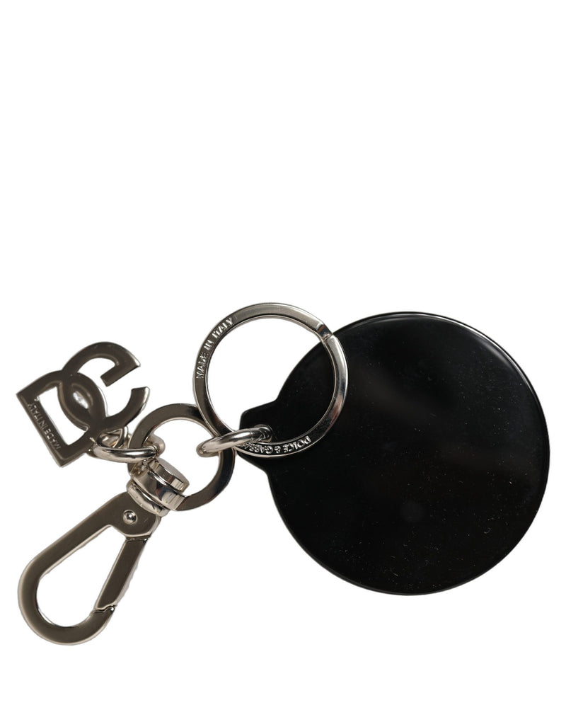 Porte-clés en métal Dolce & Gabbana noir Kaisen Toge Inumaki
