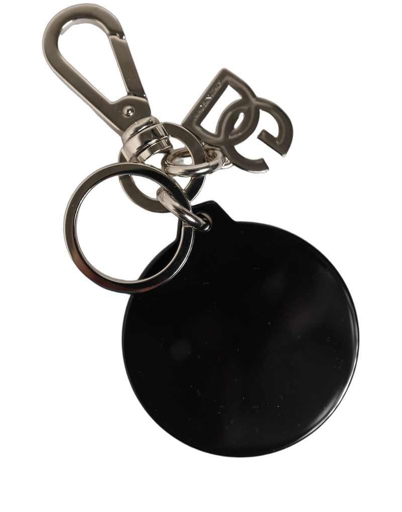 Porte-clés en métal Dolce & Gabbana noir Kaisen Panda Chibi