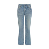 Jeans droit en coton bleu Saint Laurent