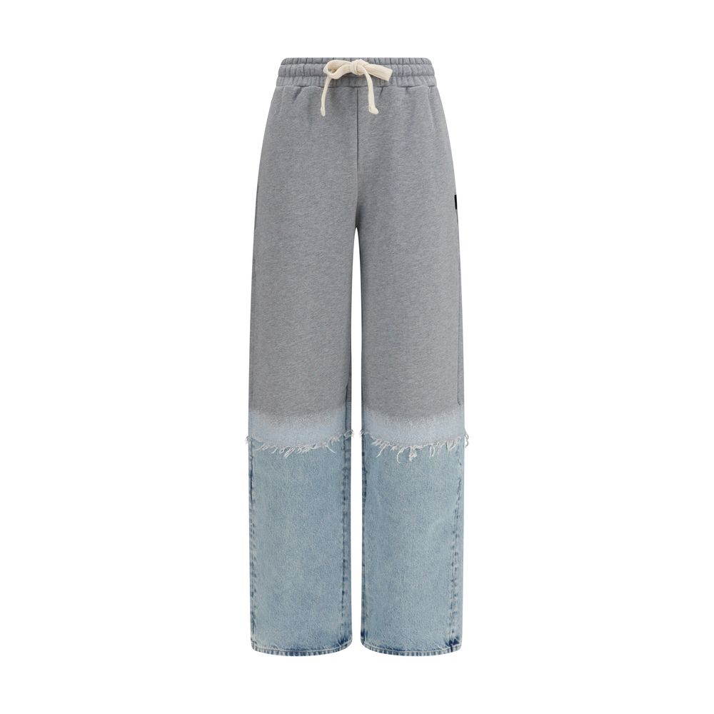 Pantalon décontracté multicolore en coton Haikure