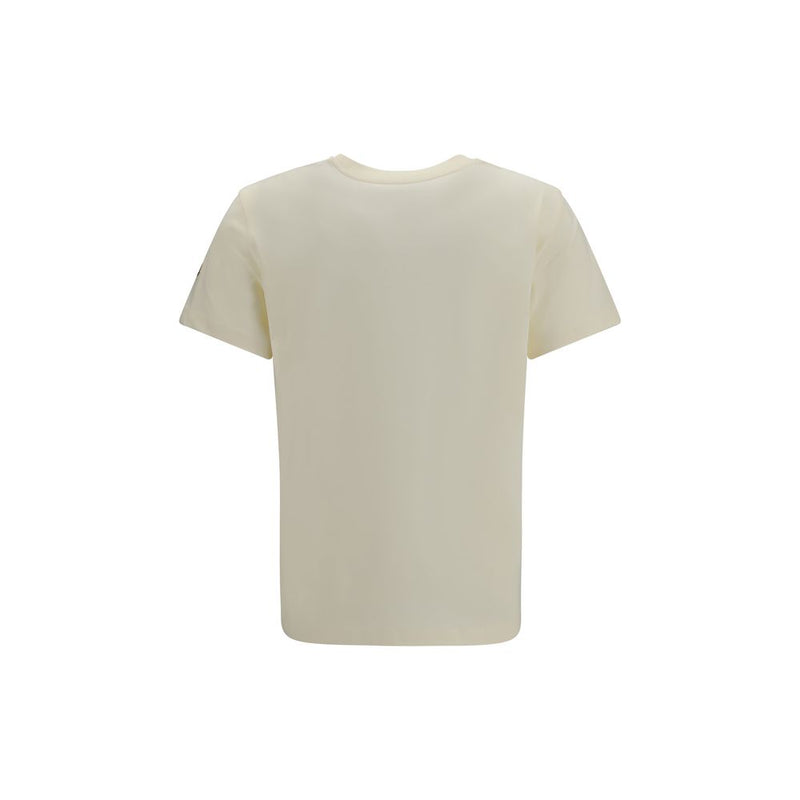 T-shirt Moncler beige en coton