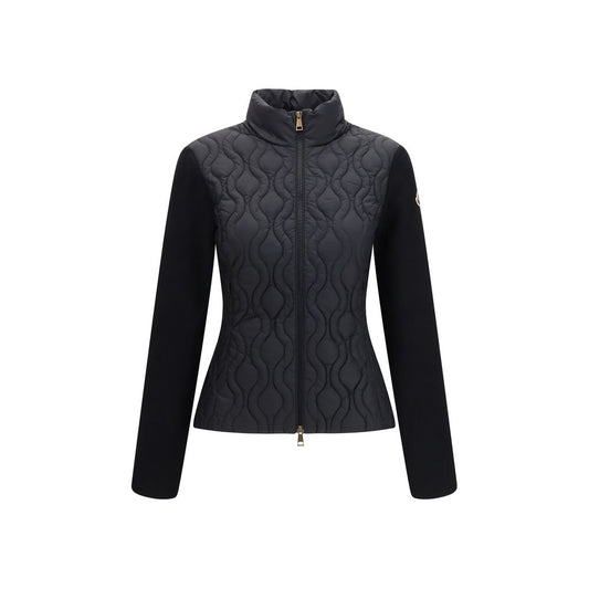 Veste Moncler en coton noir
