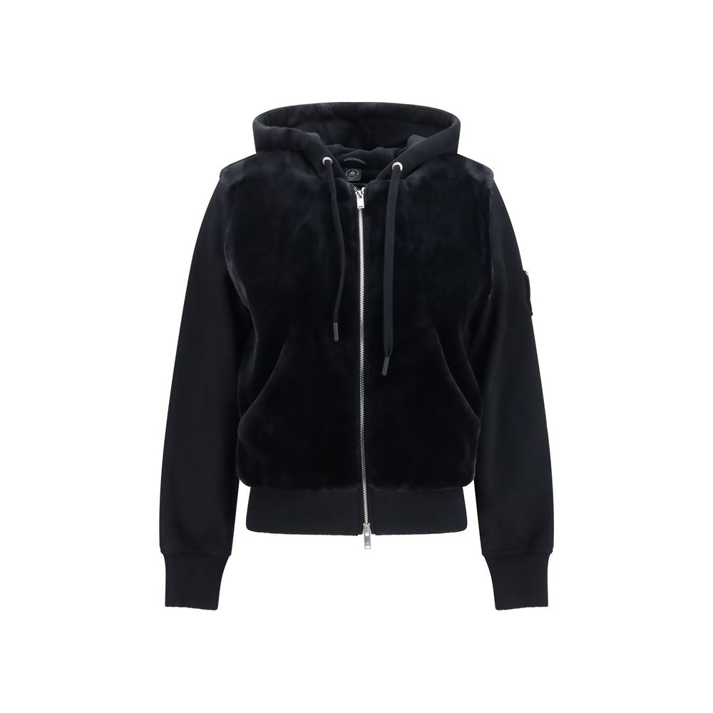 Sweat-shirt Moose Knuckles en coton noir