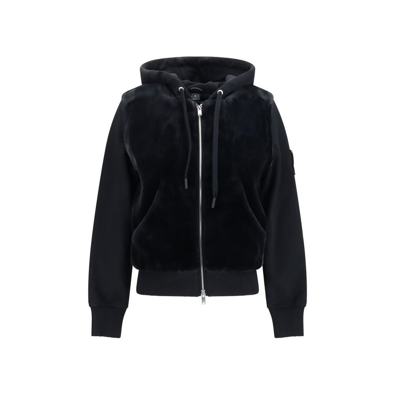 Sweat-shirt Moose Knuckles en coton noir