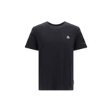 T-shirt en coton noir Moose Knuckles