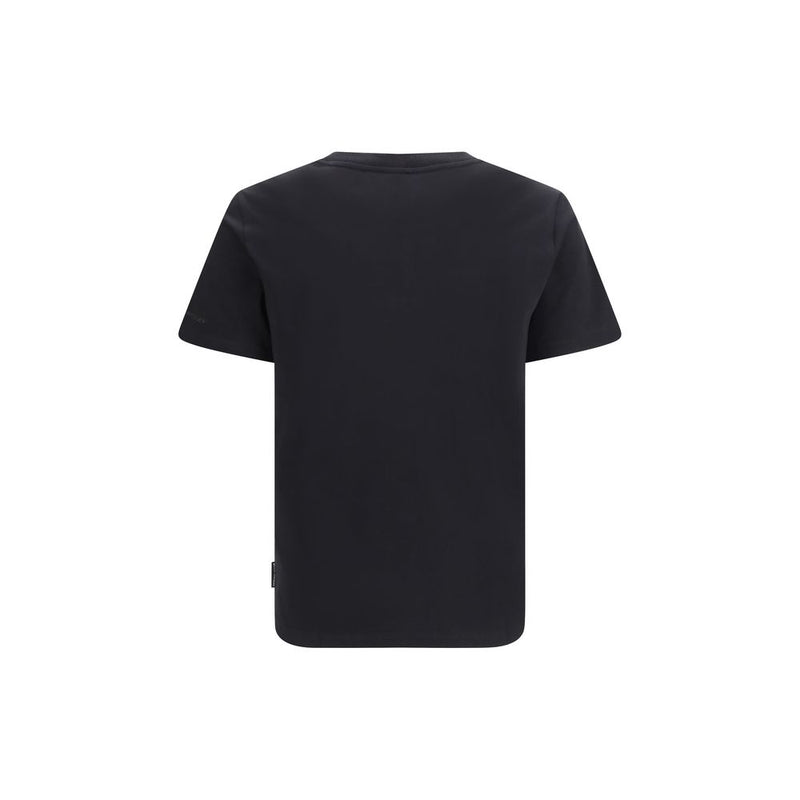 T-shirt en coton noir Moose Knuckles