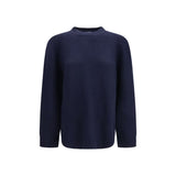 Sweat-shirt Prada en laine bleue Oves Aries