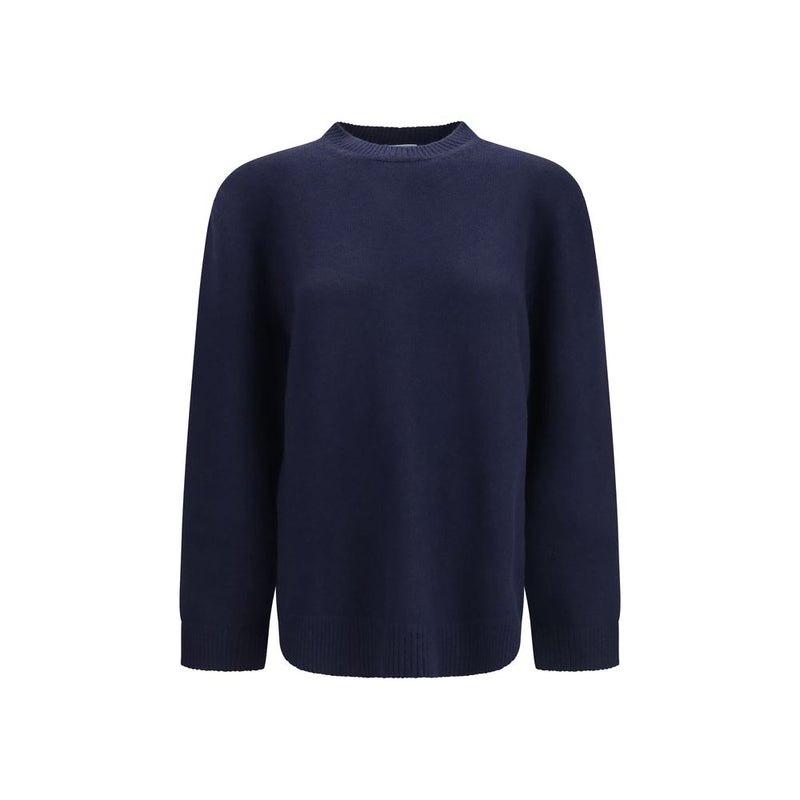 Sweat-shirt Prada en laine bleue Oves Aries
