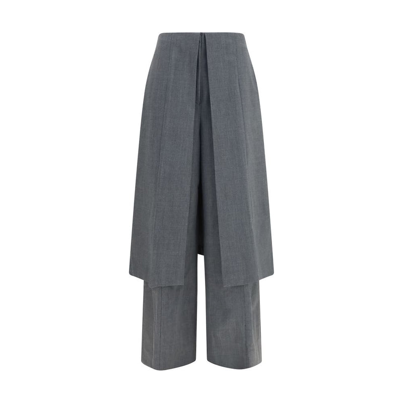 Le dernier pantalon de ville gris en polyester