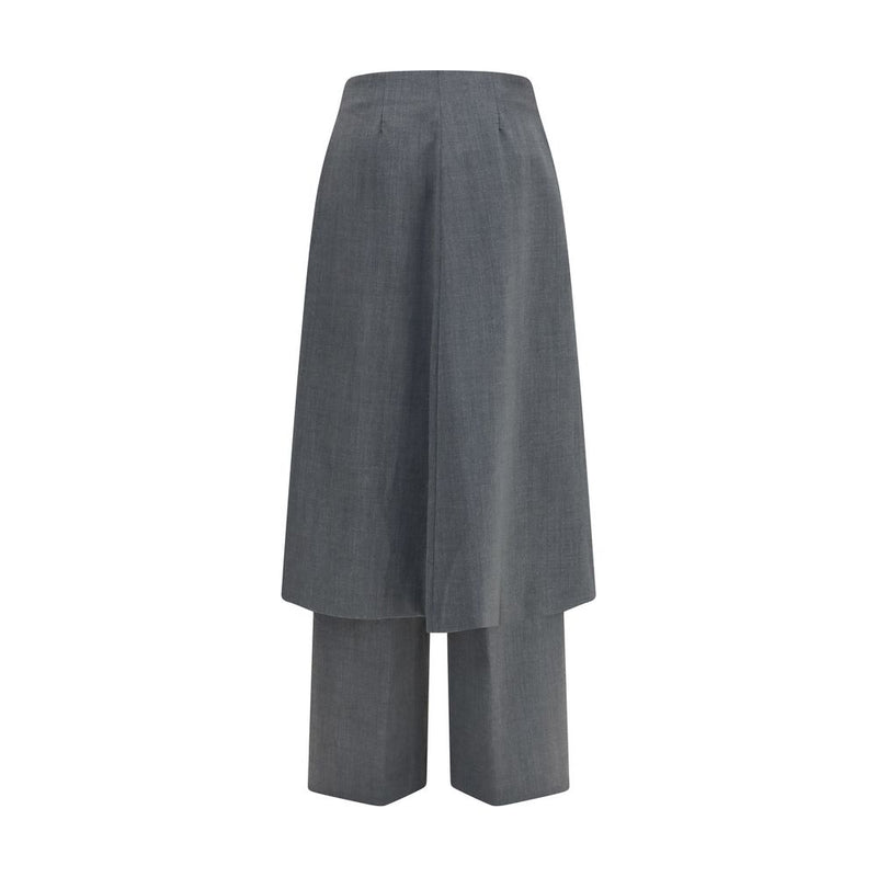 Le dernier pantalon de ville gris en polyester