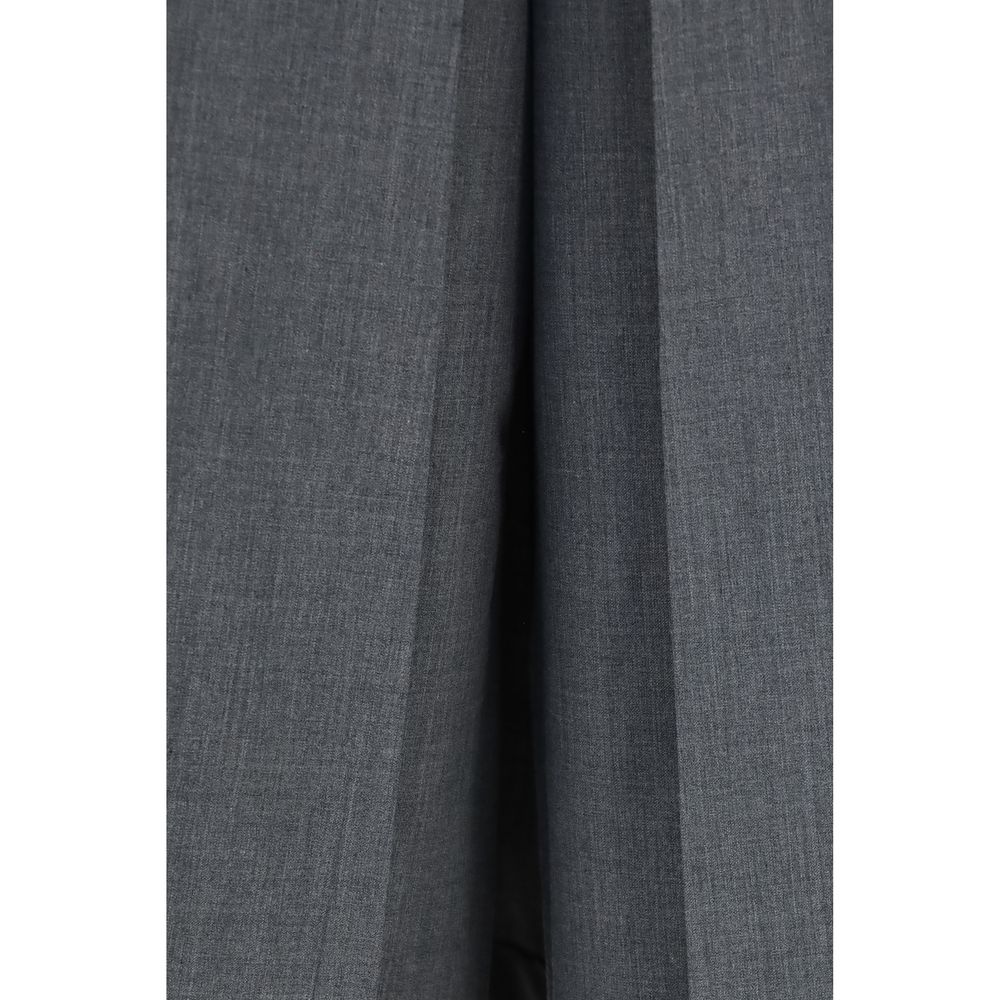 Le dernier pantalon de ville gris en polyester