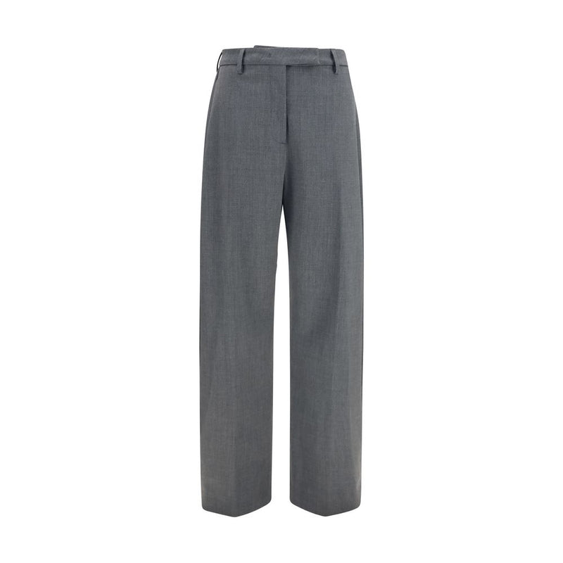 Le dernier pantalon de ville gris en polyester