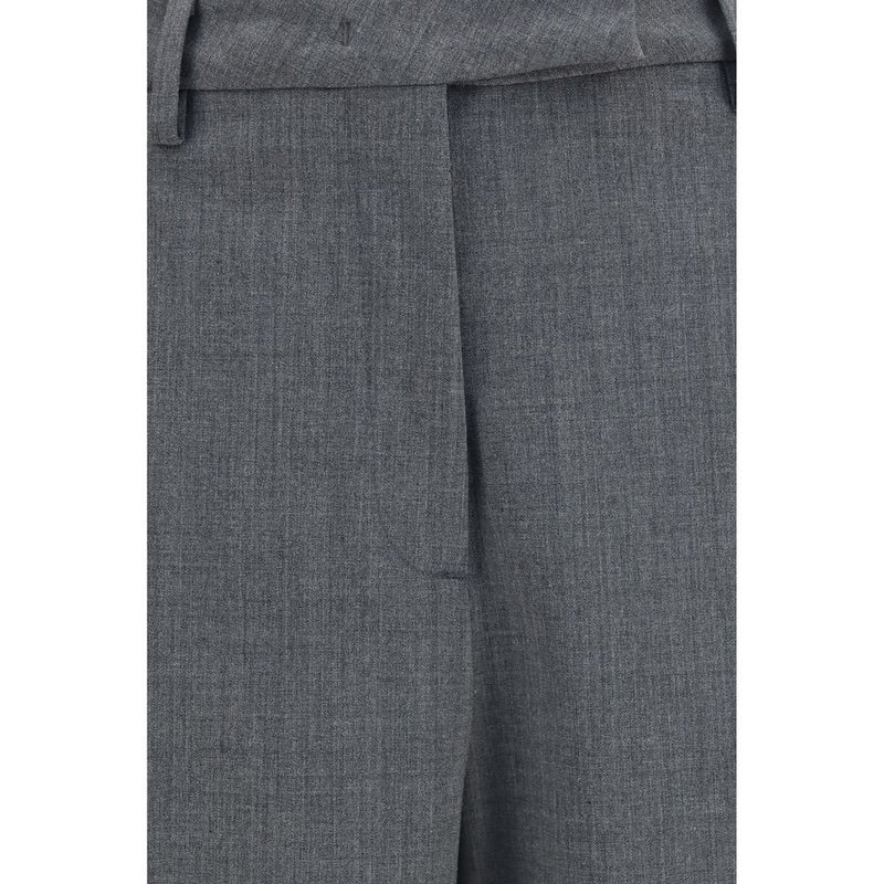 Le dernier pantalon de ville gris en polyester