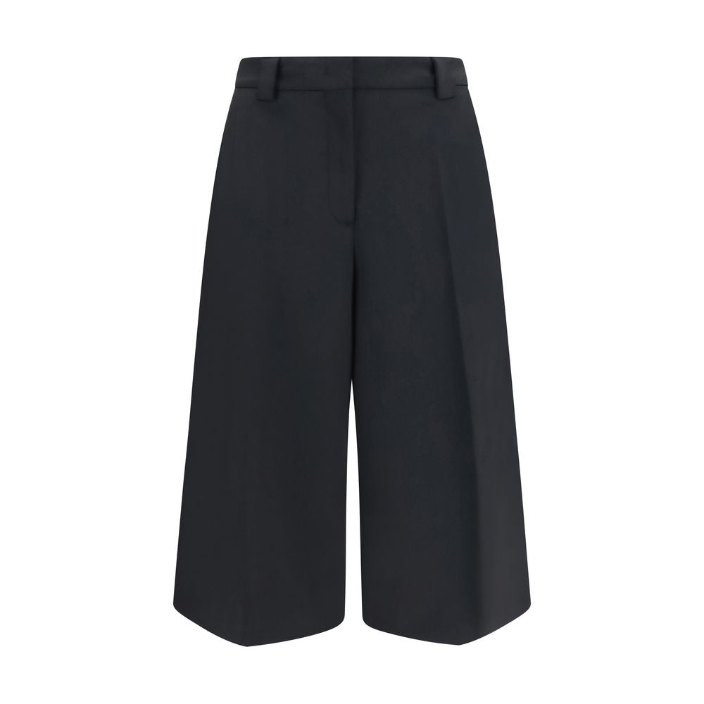 Pantalon décontracté noir en polyester, dernier cri
