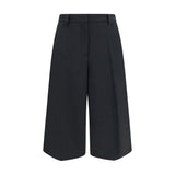 Pantalon décontracté noir en polyester, dernier cri