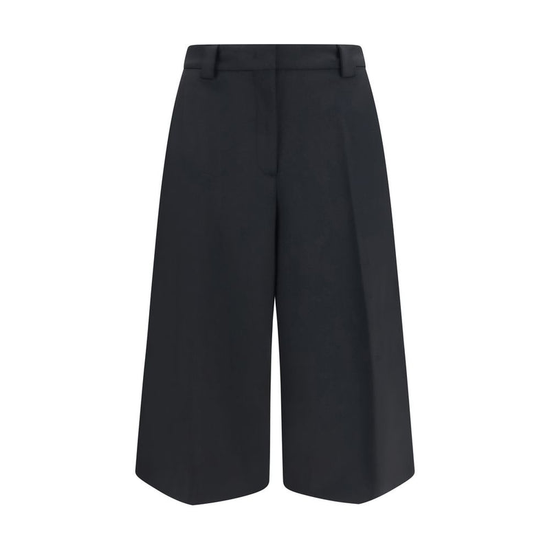 Pantalon décontracté noir en polyester, dernier cri