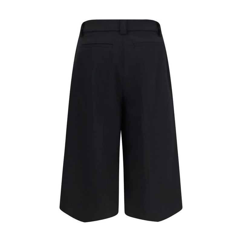 Pantalon décontracté noir en polyester, dernier cri
