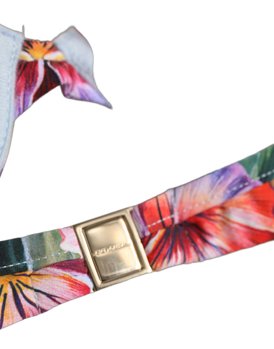 Haut de bikini Dolce & Gabbana multicolore à imprimé floral