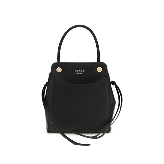Sac bandoulière Prada Bos Taurus en cuir de veau noir