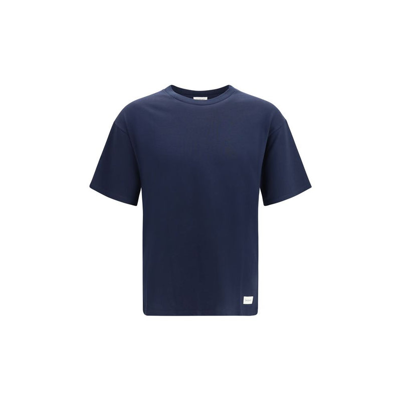 T-shirt Saint Laurent en coton bleu