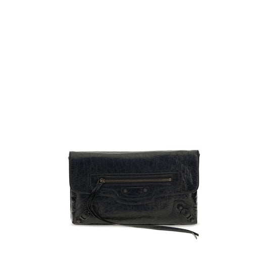 Balenciaga Sac Pochette Noir Agneau Ovis Aries Aries
