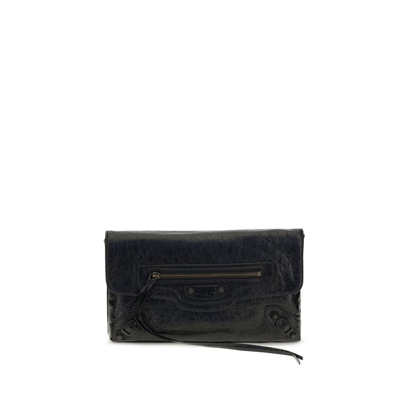 Balenciaga Sac Pochette Noir Agneau Ovis Aries Aries