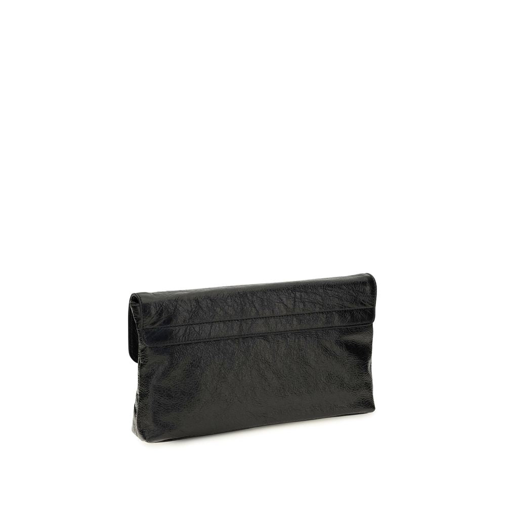 Balenciaga Sac Pochette Noir Agneau Ovis Aries Aries