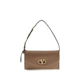 Sac bandoulière Valentino Garavani Bos Taurus en cuir de veau marron