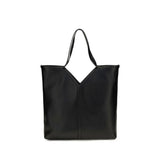 Sac bandoulière Saint Laurent Bos Taurus en cuir de veau noir