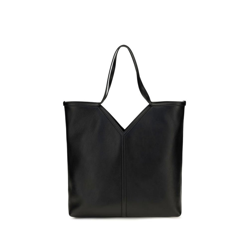 Sac bandoulière Saint Laurent Bos Taurus en cuir de veau noir