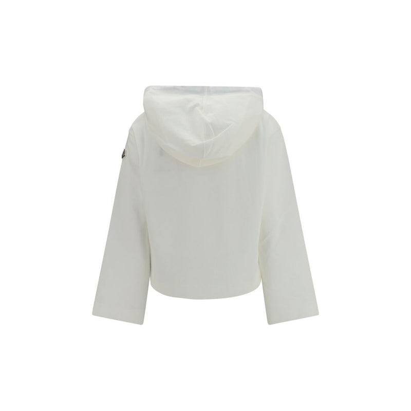 Sweat-shirt Moncler en coton blanc