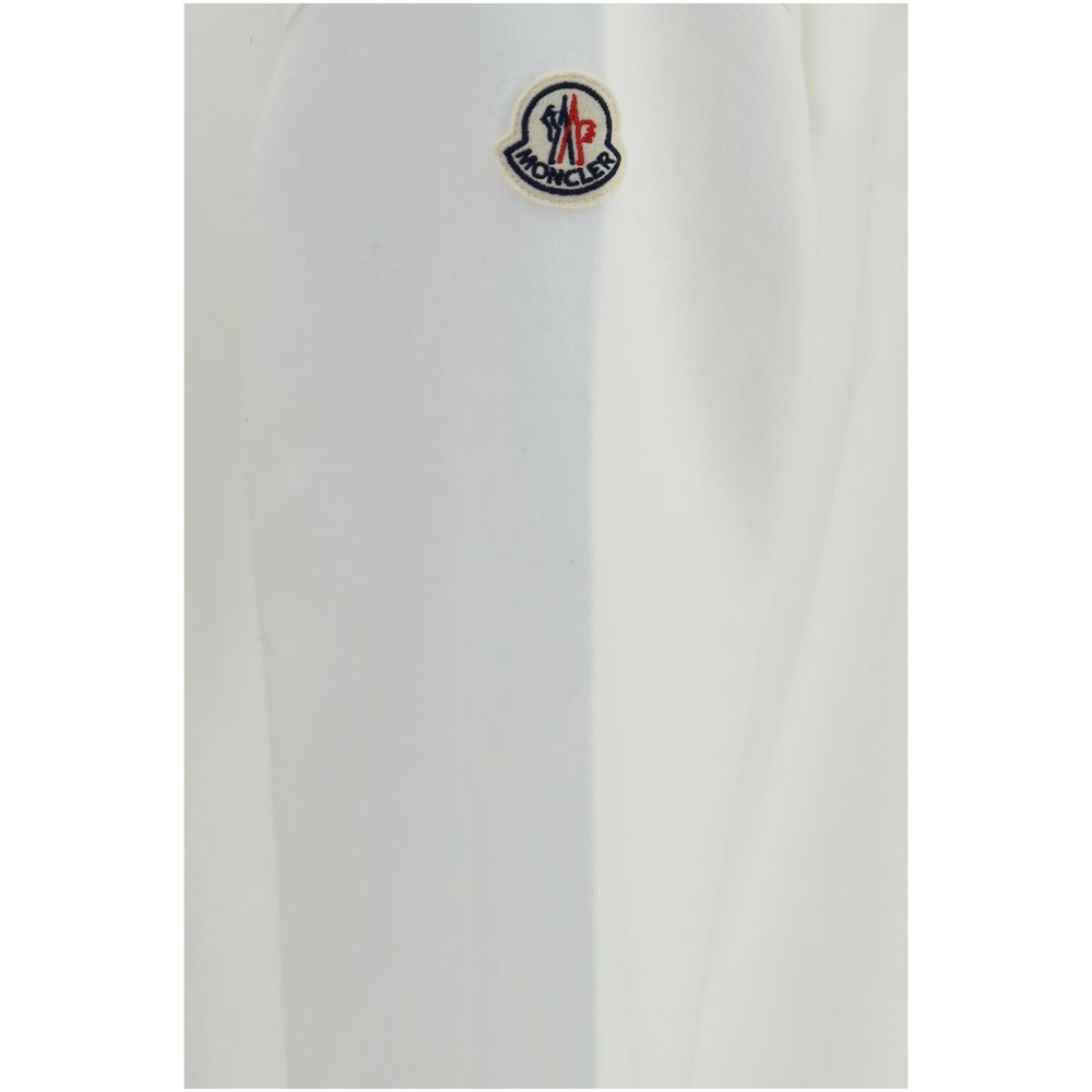 Sweat-shirt Moncler en coton blanc