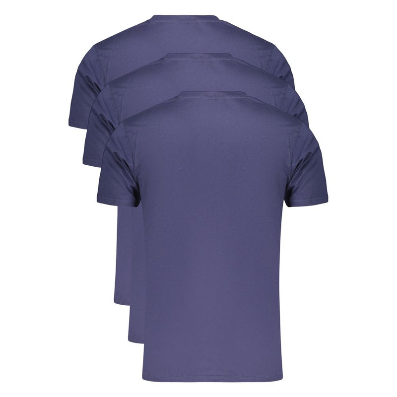 Norvège 1963 T-shirt en coton bleu pour homme