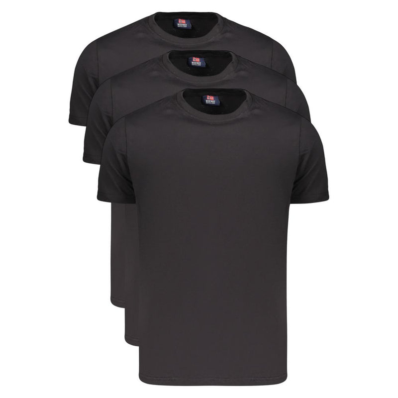 Norway 1963 Nero Coton T-Shirt Homme