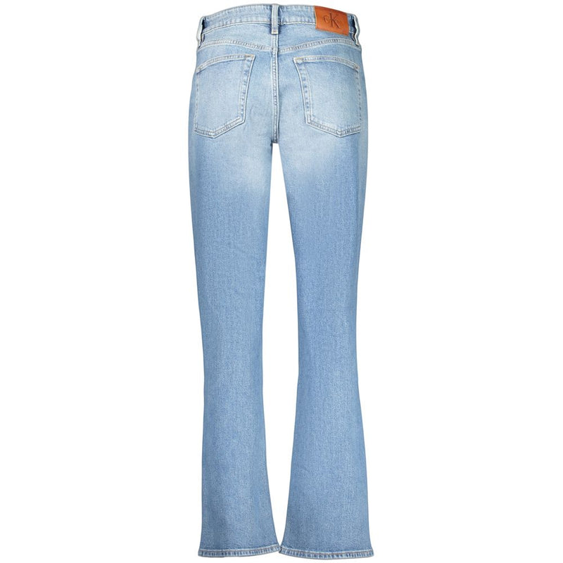 Jean en coton bleu pour femme Calvin Klein