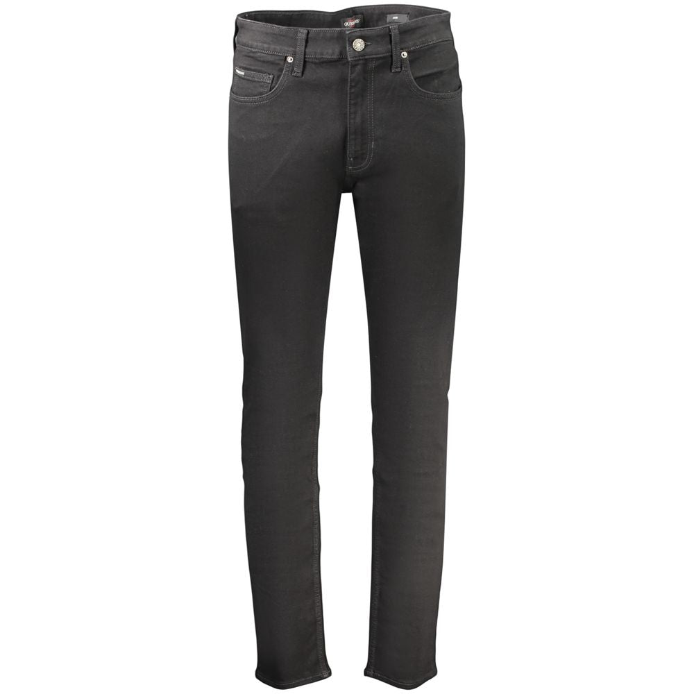 Jean Nero en coton Guess pour homme