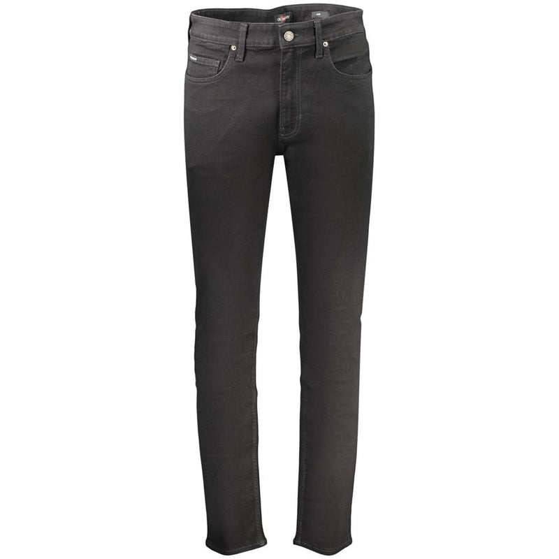 Jean Nero en coton Guess pour homme