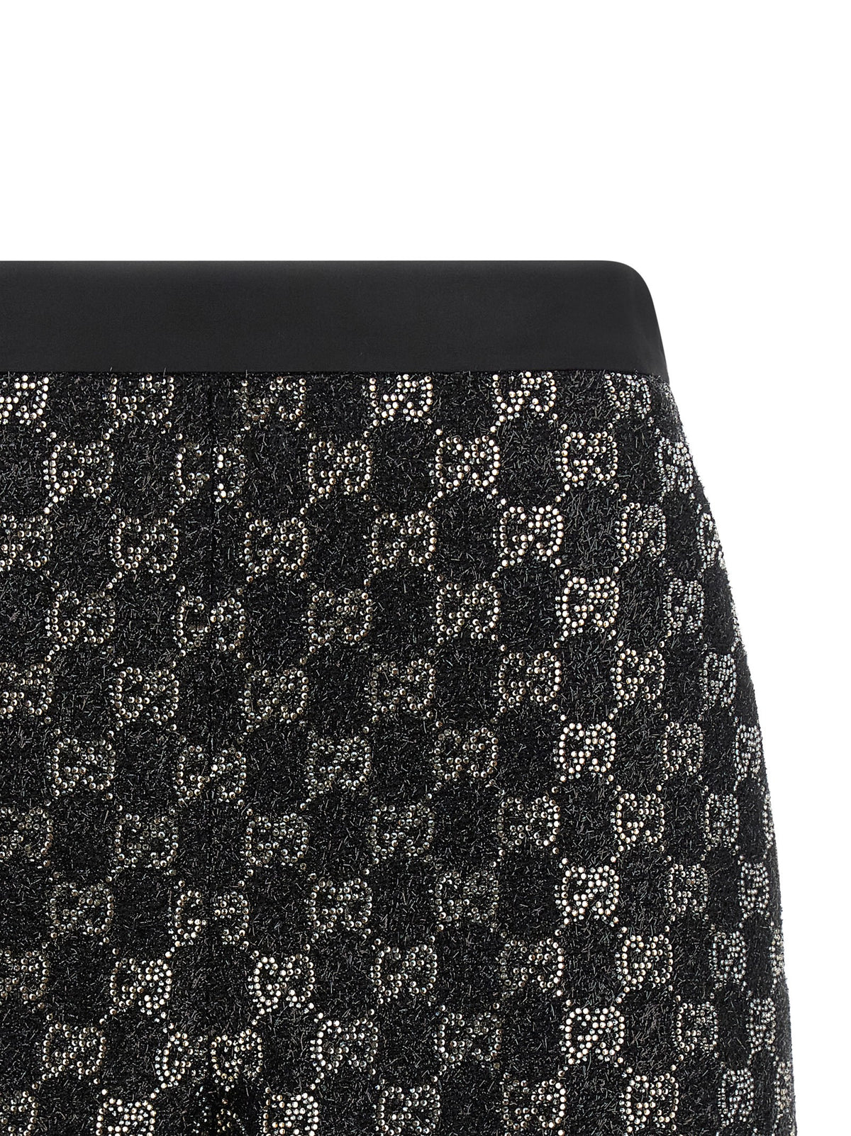 Shorts Bermuda Gucci Noirs en Viscose