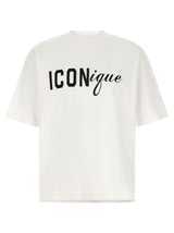 T-shirt en coton blanc Dsquared²