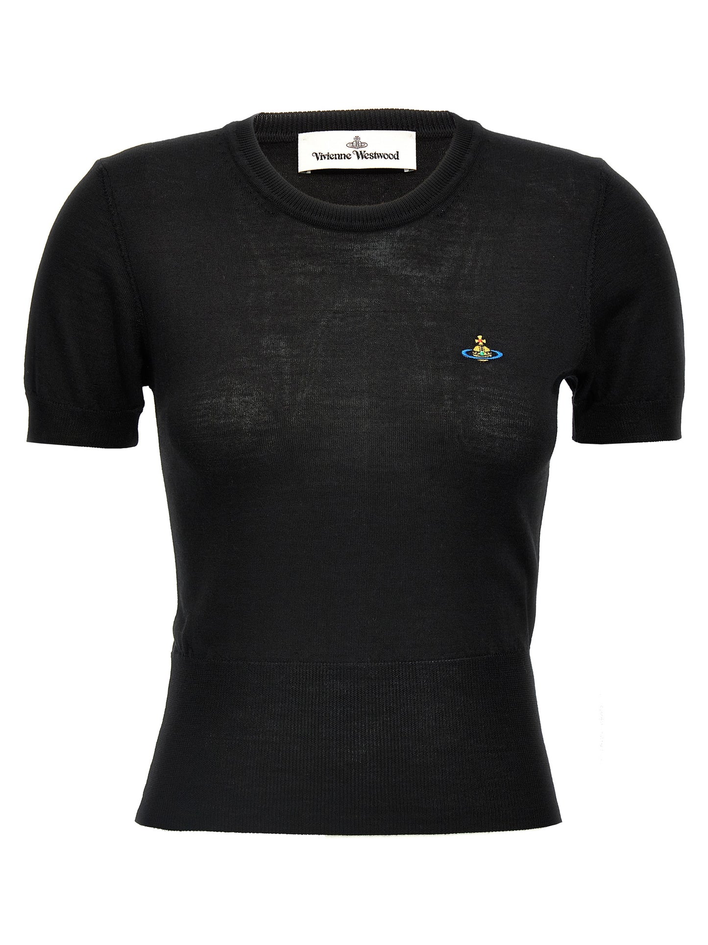 Vivienne Westwood Black Cotton T-Shirt