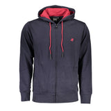 Sweat-shirt en coton bleu U.S. Grand Polo pour homme