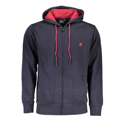 U.S. Grand Polo Blue Cotton Men Sweatshirt