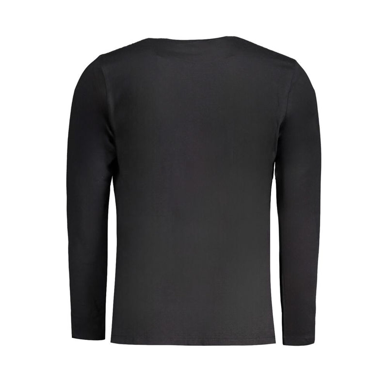 T-shirt homme en coton noir Pepe Jeans