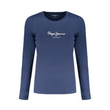 T-shirt Pepe Jeans bleu en coton pour femme
