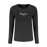 T-shirt Pepe Jeans en coton noir pour femme
