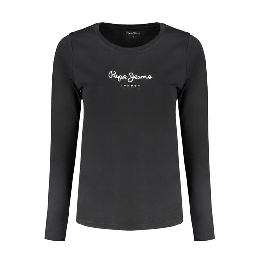 T-shirt Pepe Jeans en coton noir pour femme