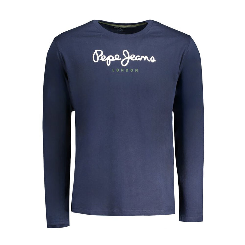 T-shirt homme Pepe Jeans bleu en coton